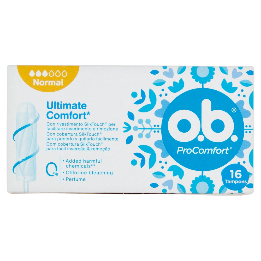 O.B. Internal Absorbent Normal 16 Count