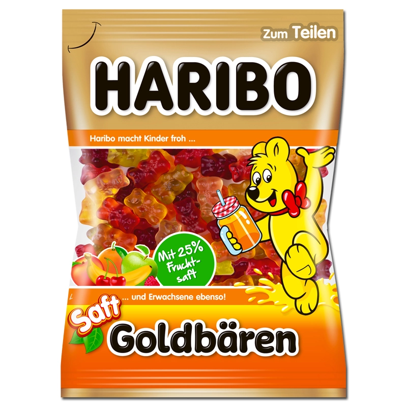 Haribo Juice Gold Bears 160g