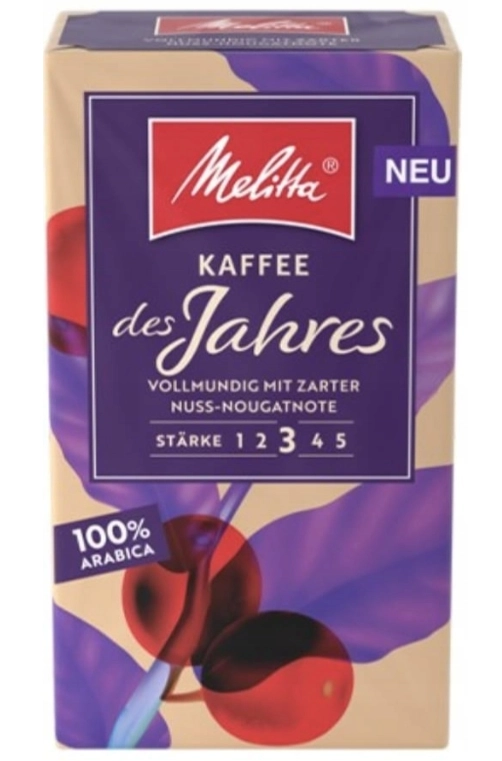 Melitta Kaffee des Jahres 100% Arabica Ground 500g