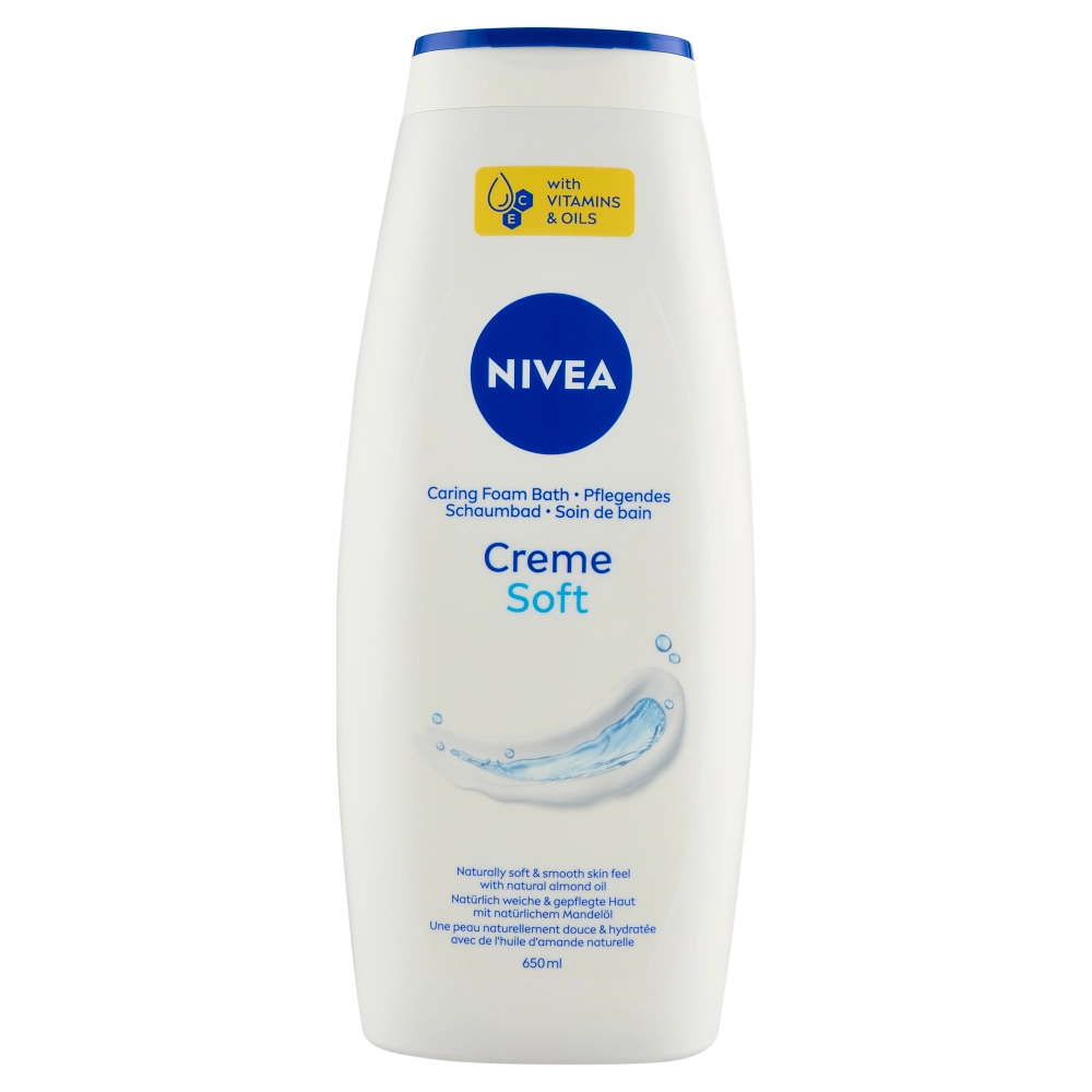 Nivea Creme Soft Bath Care 650ml