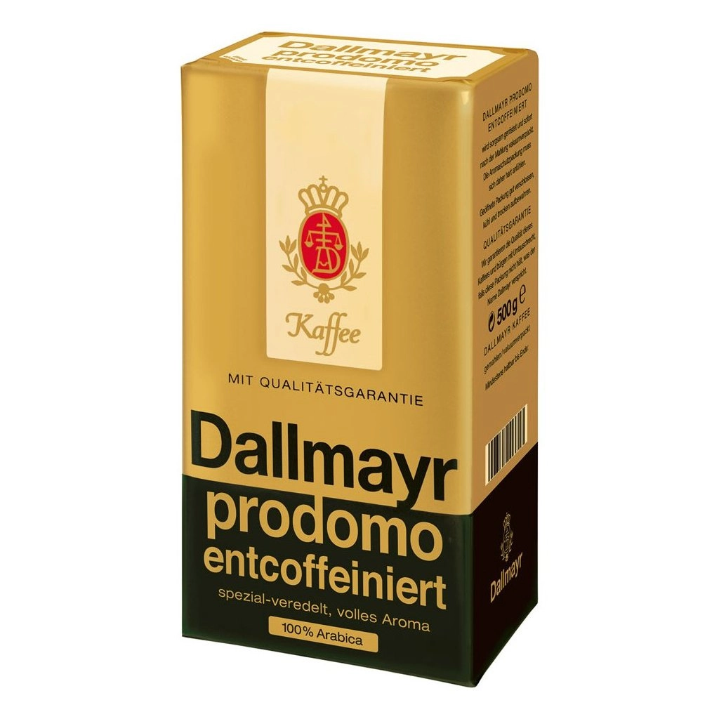 Dallmayr Prodomo Decaffeinated Ground Coffee 500g