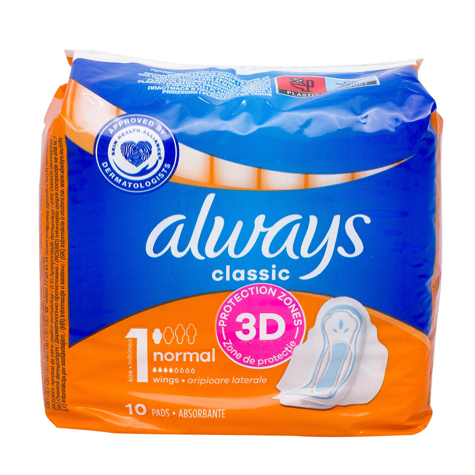 Always Classic Normal 10 Pads