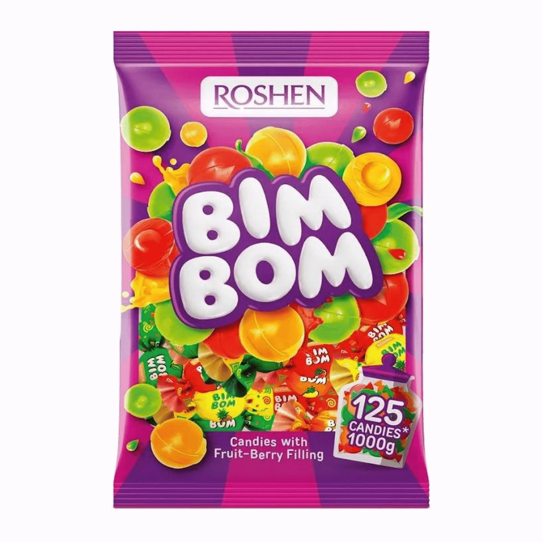 Roshen Bim Bom Hard Candies 1kg