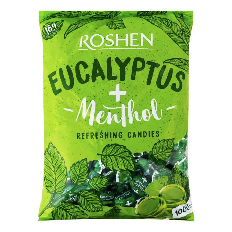 Roshen Eucalyptus Menthol Hard Candies 1kg