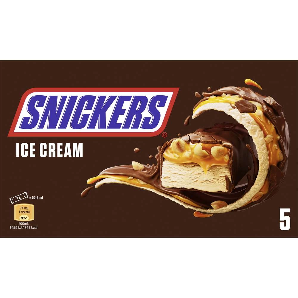 Snickers Ice Cream 5-Pack