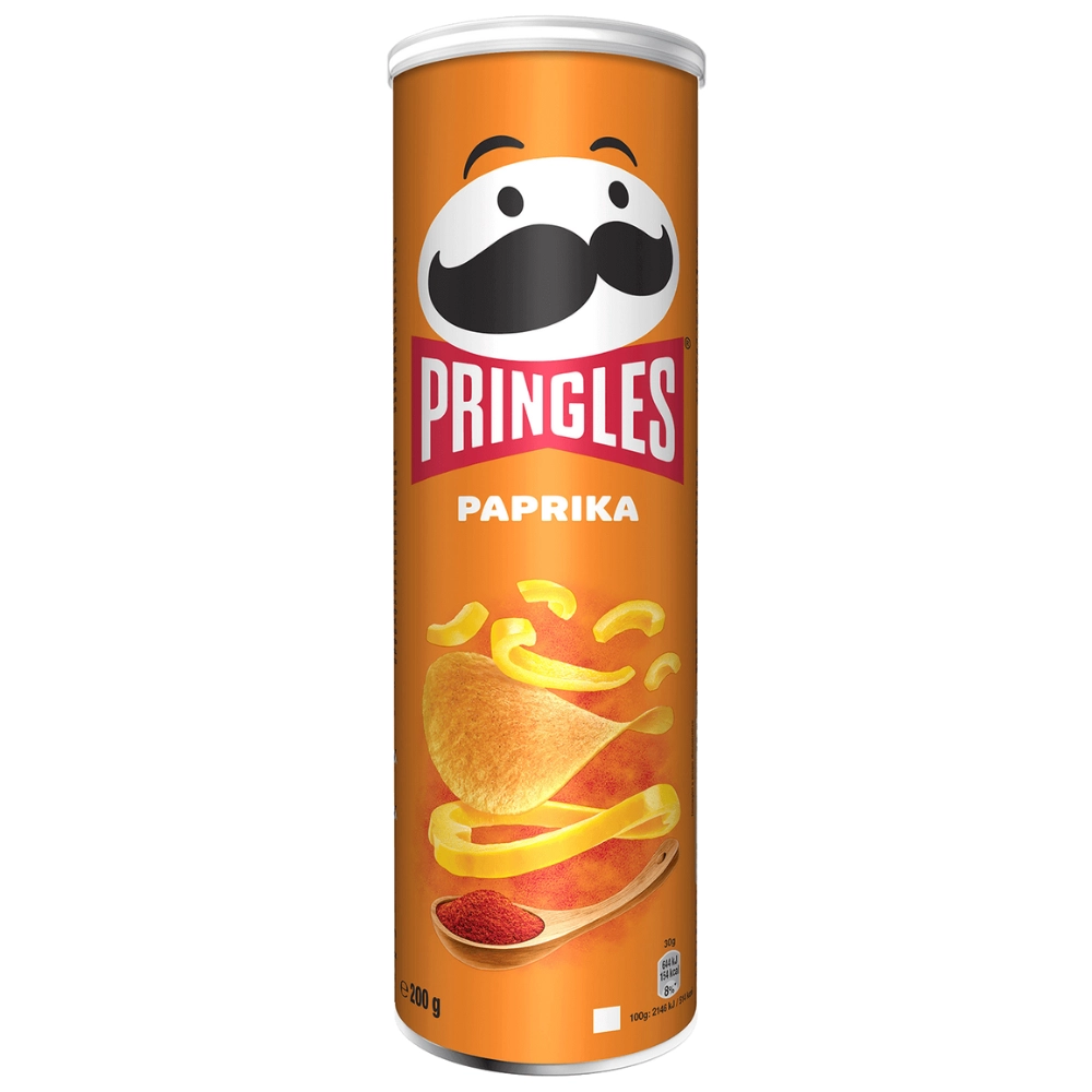 Pringles Hot Paprika Flavour Chips 165g