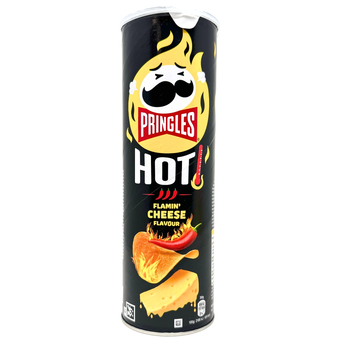 Pringles Hot Flamin' Cheese Chips 160g