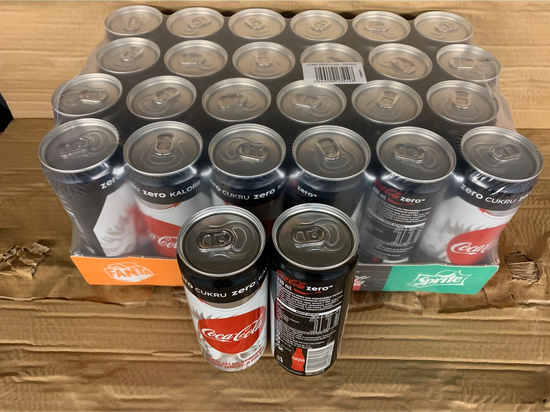 Coca-Cola Zero Can 330ml