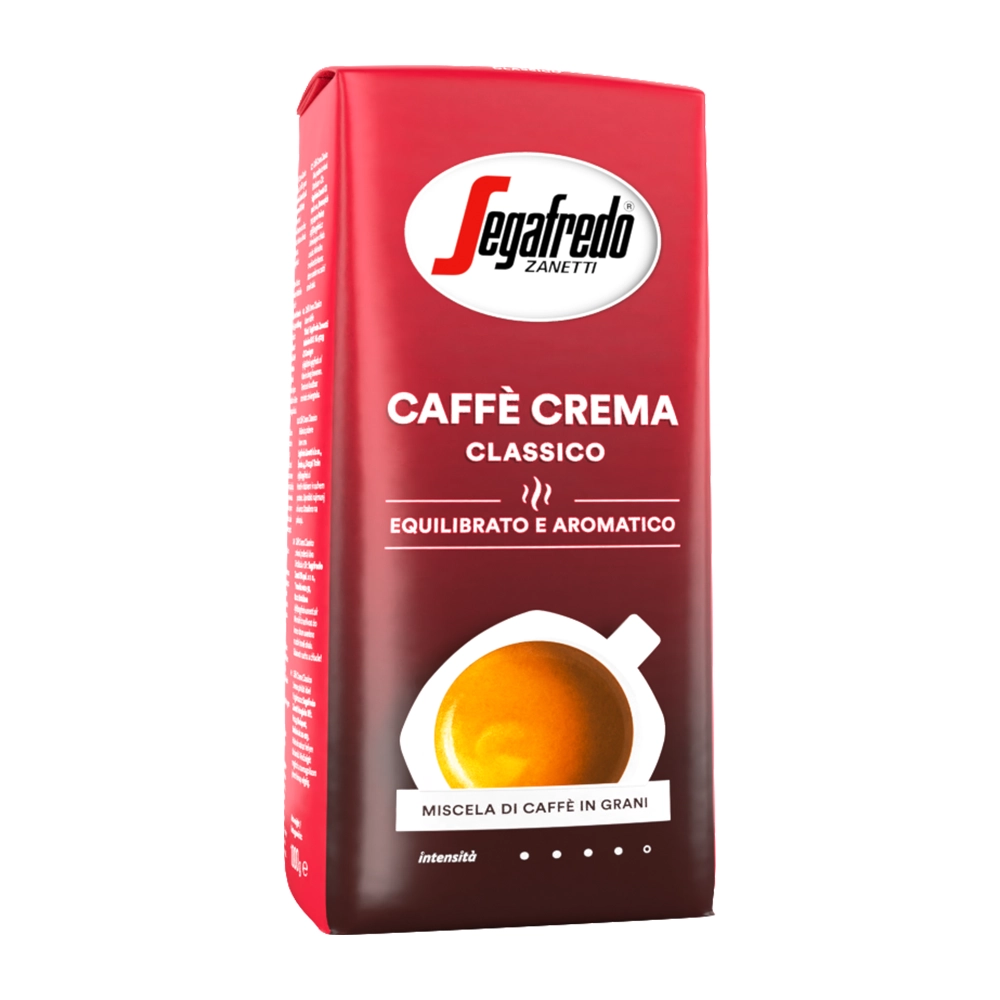 Segafredo Caffe Crema Classico Coffee Beans 1kg