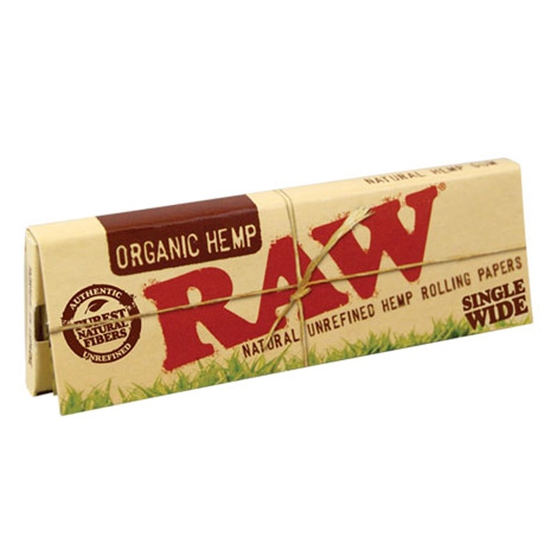 Raw Organic Single Wide Regular 50 Pack