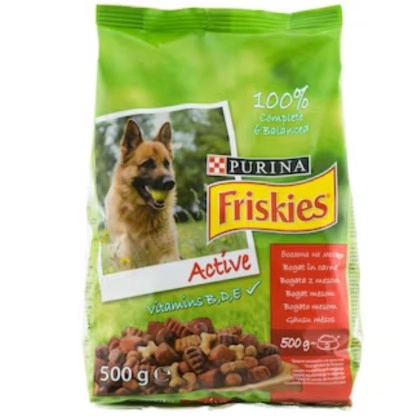 Friskies Active Dog Meat 500g