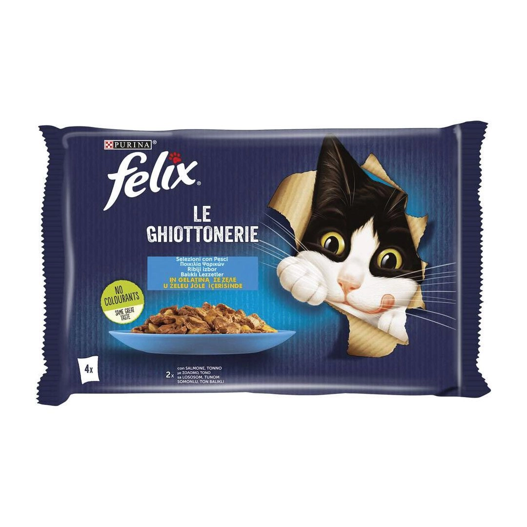 Felix Fantastic Salmon Pouch 85g