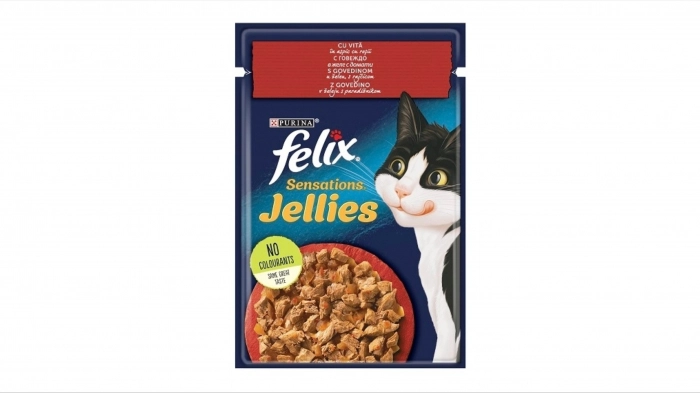 Felix Sensations Beef And Tomato 85g