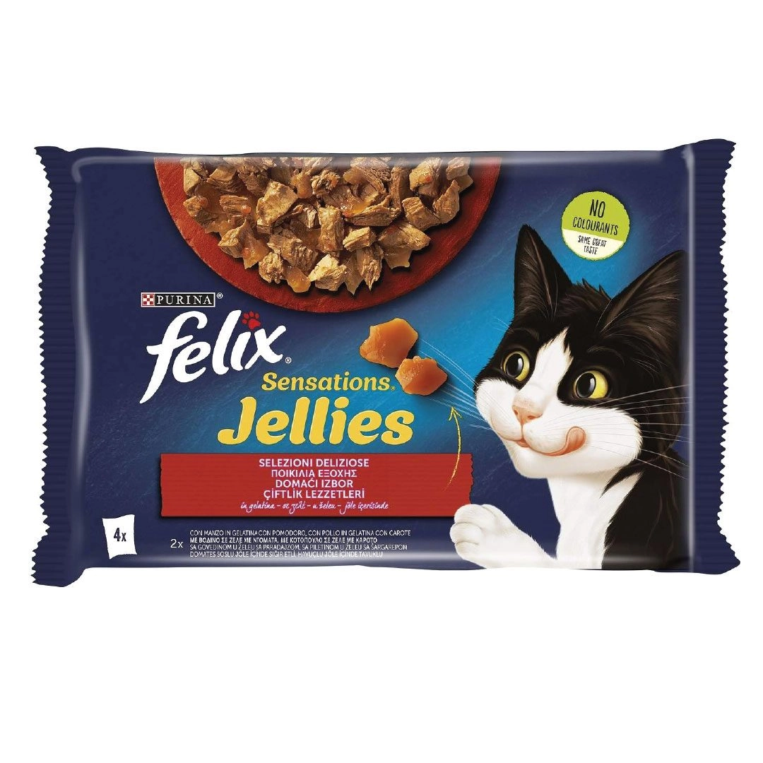 Felix Sensations Fish 4x85g