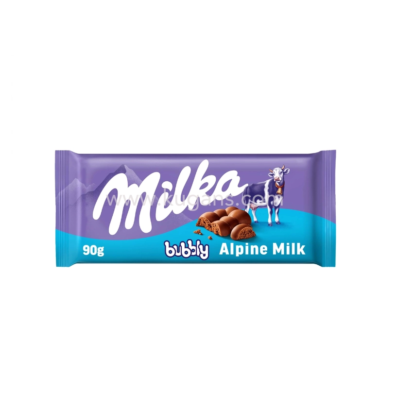 Milka Bubbly Alpine Milk 90g