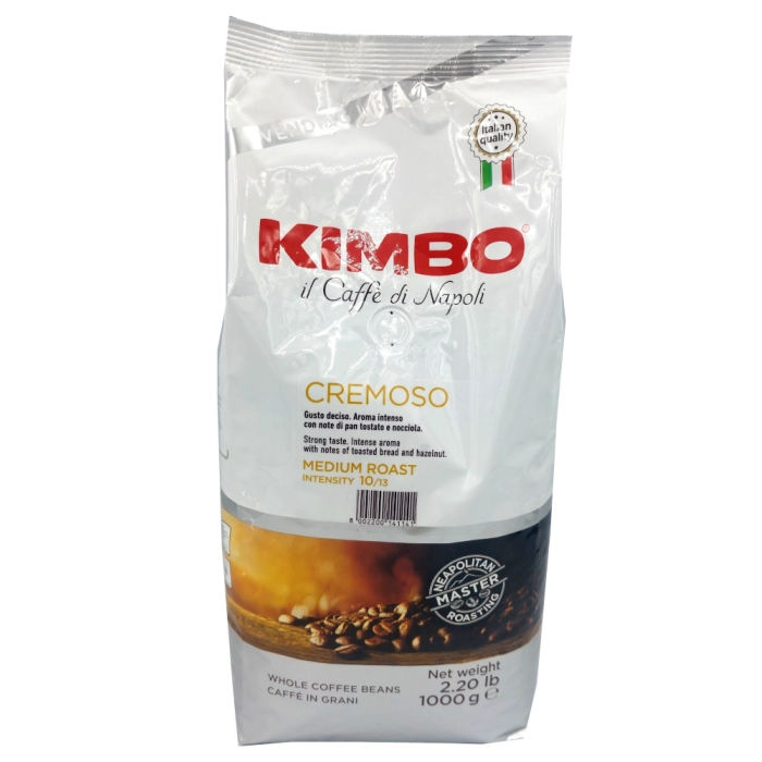 Caffè Kimbo Cremoso Coffee Beans 1kg