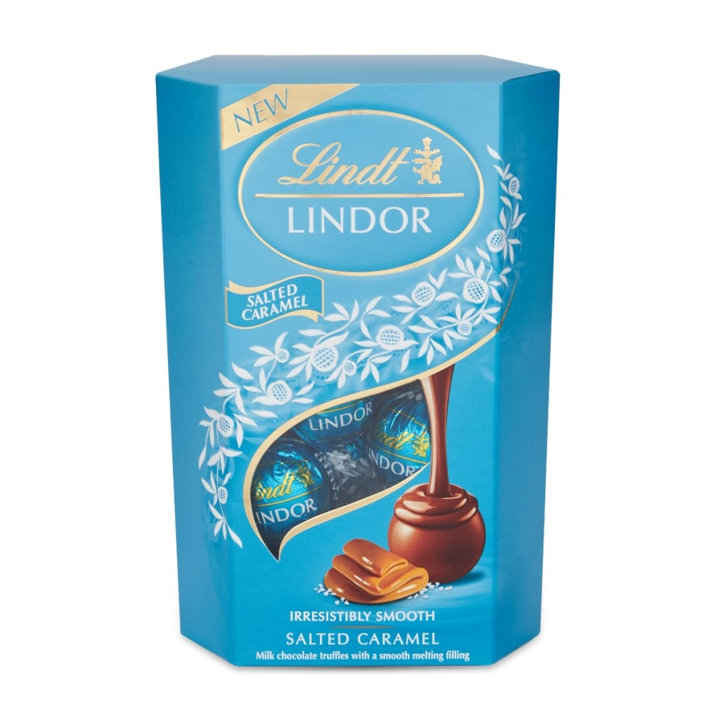 Lindt Lindor Praline Salted Caramel 200g