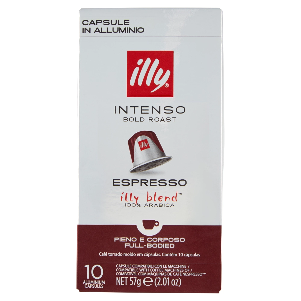 Illy Compatible Coffee Caps Intenso 10 Pack