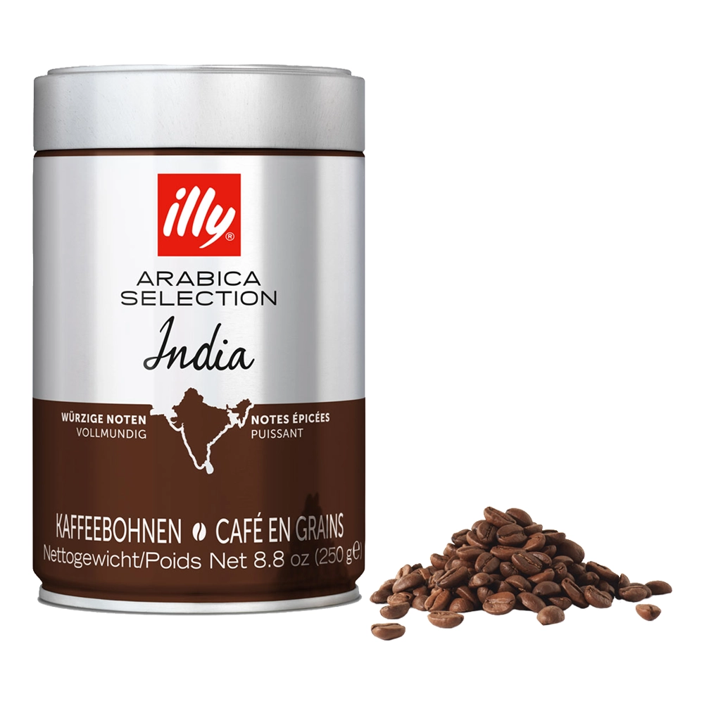 Illy Arabica Selection India Beans 250g