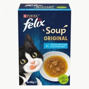 Felix Soup Tuna, Cod Fish and Flounder 48g