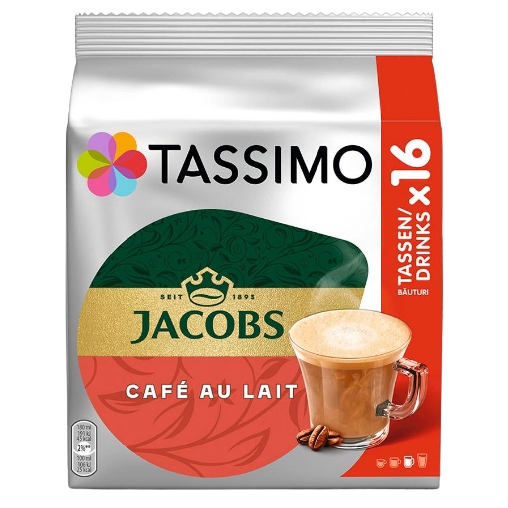 Tassimo Jacobs Café au Lait 16 Dosettes