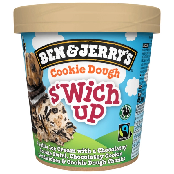 Ben & Jerry's Cookie Dough S'wich Up 465ml