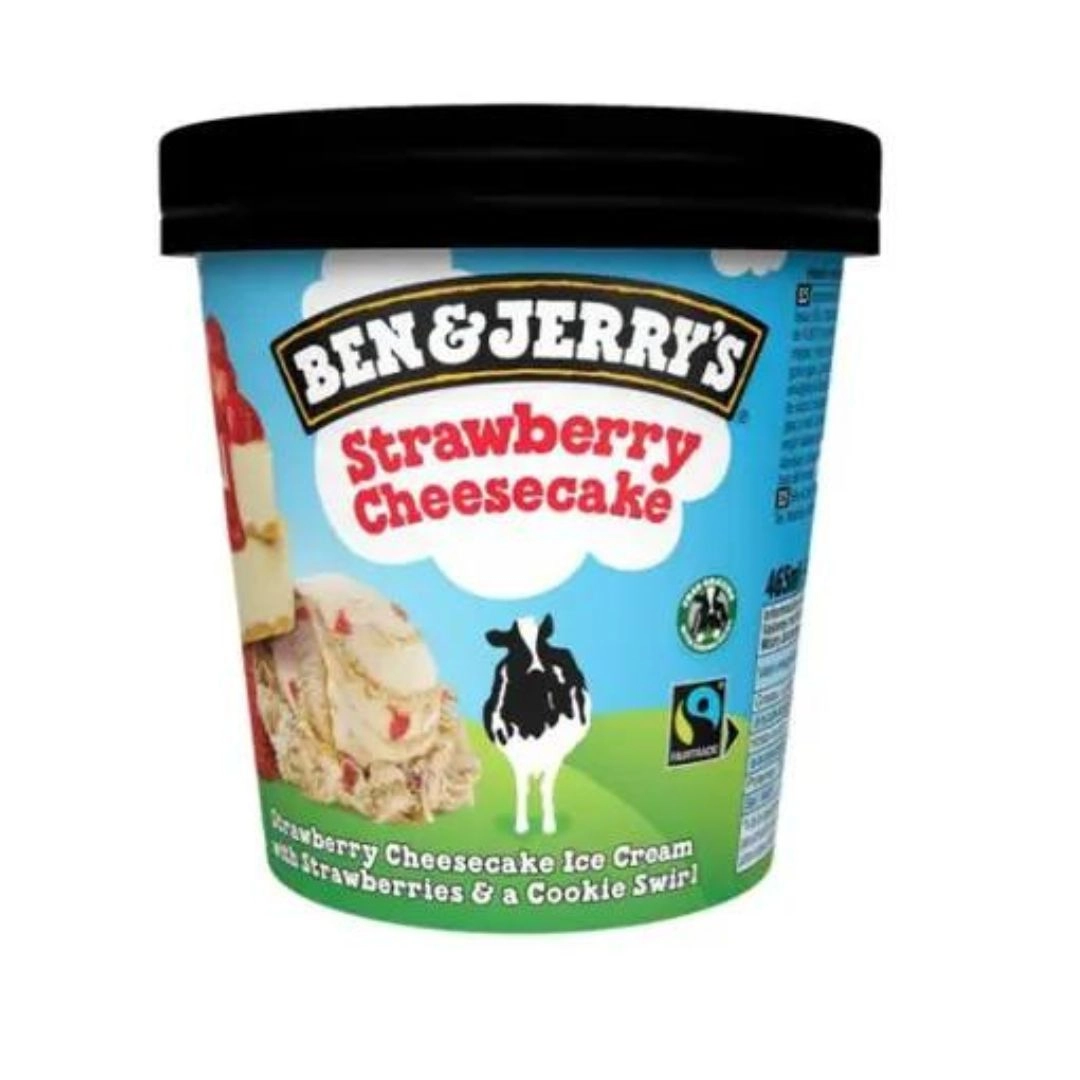 Ben & Jerry's Strawberry Cheesecake 465ml