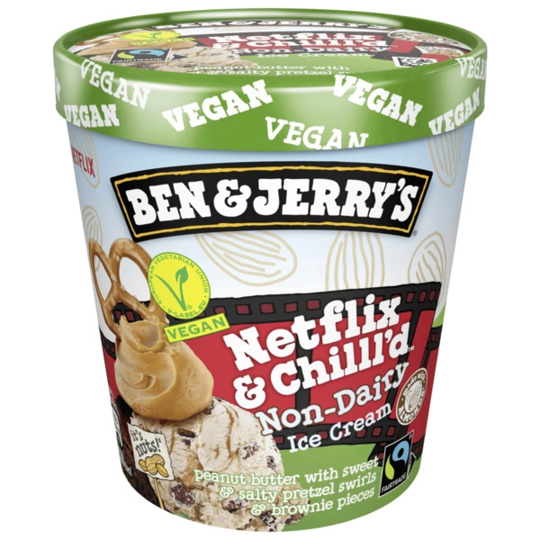 Ben & Jerry's Netflix & Chill'd Vegan 465ml