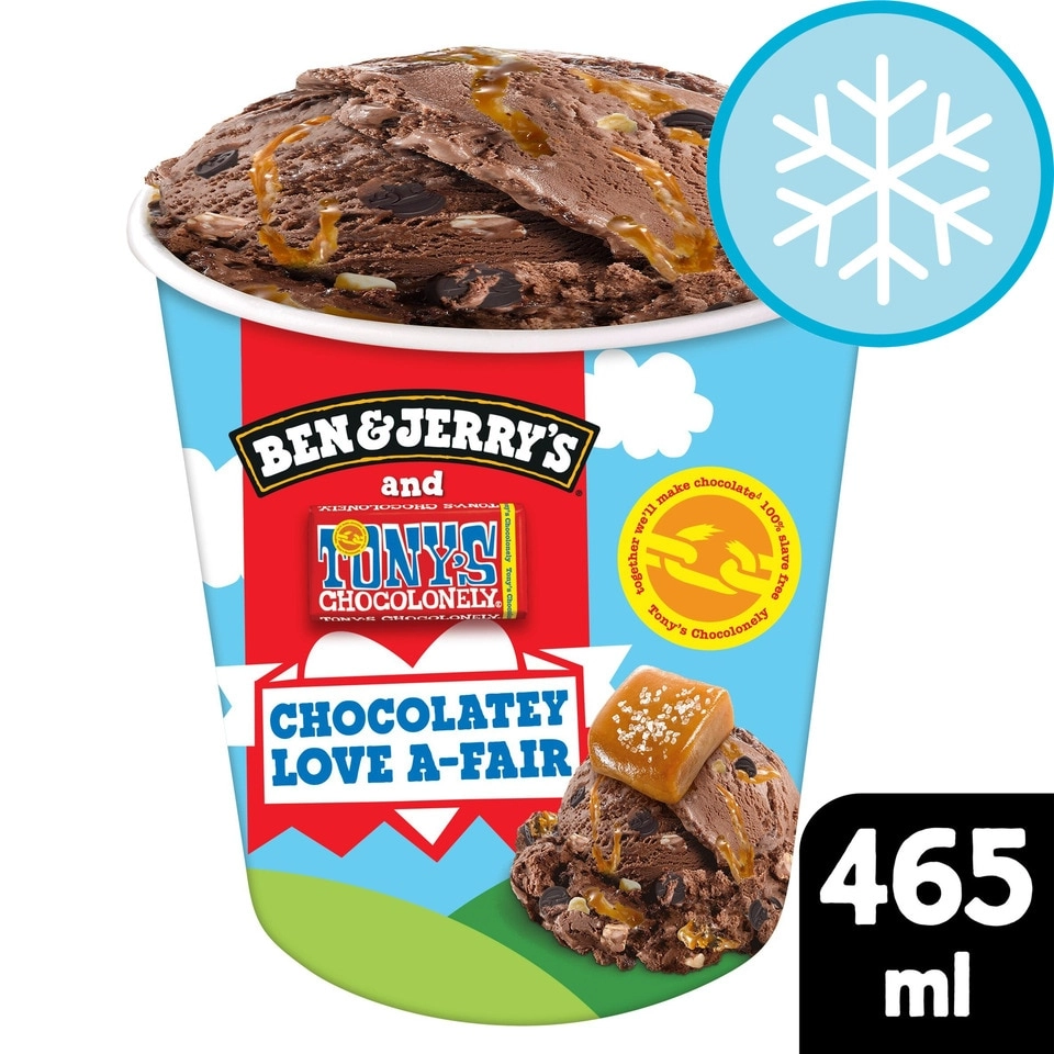Ben & Jerry's Chocolatey Love A-Fair 465ml