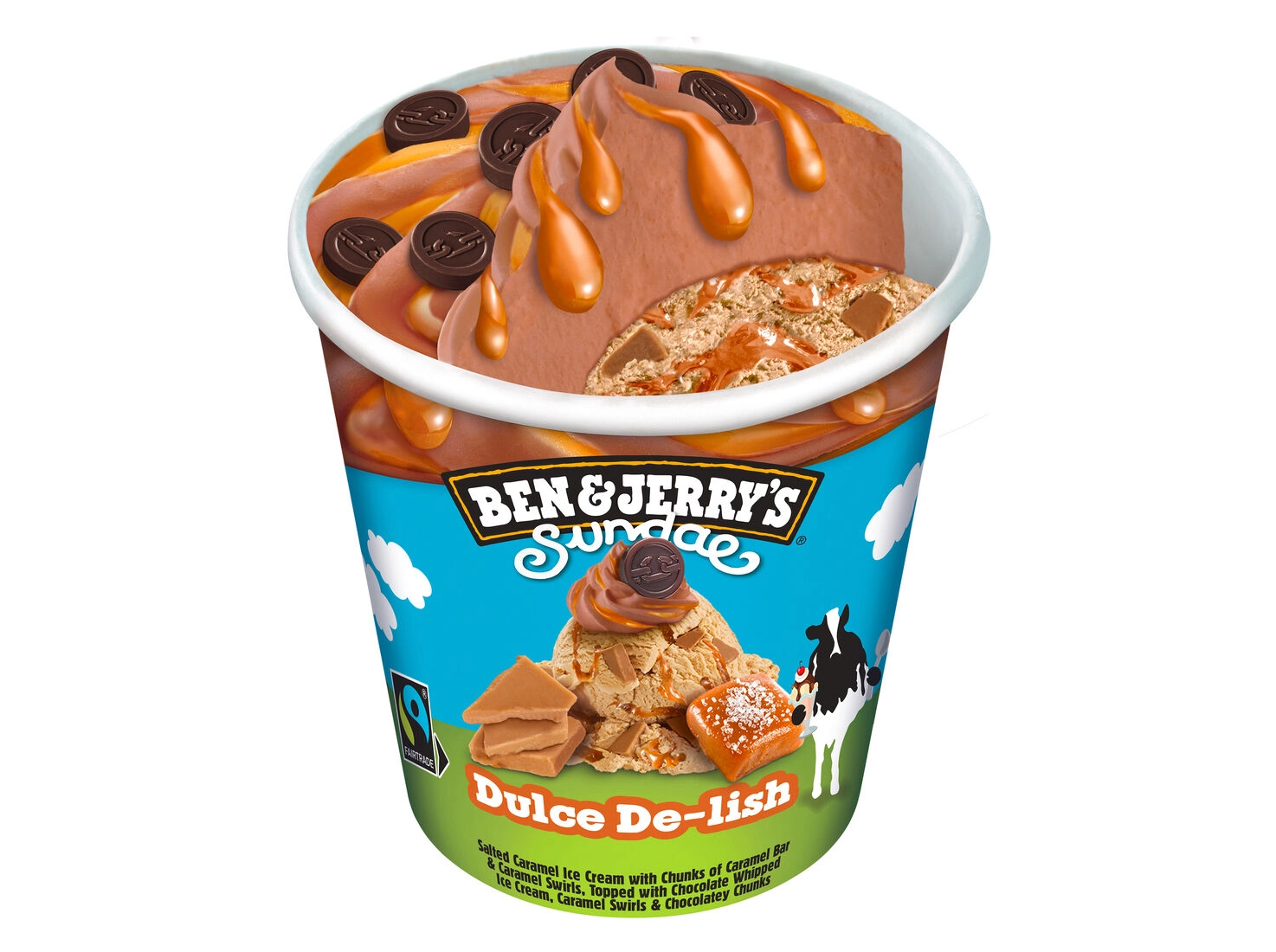 Ben & Jerry's Sundae Dulce de-Lish 427ml