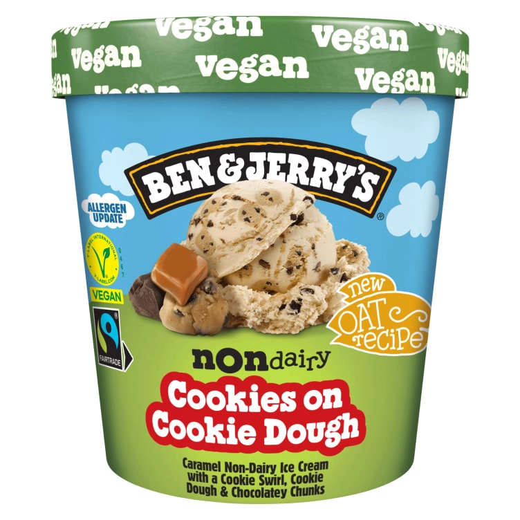Ben & Jerry's Non Dairy Cookies on Cookie Dough Vegan 465ml