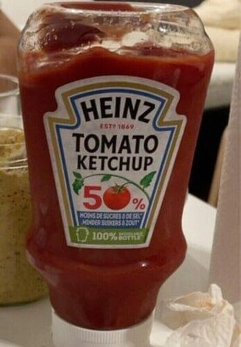 Heinz Tomato Ketchup 50% Less Sugar