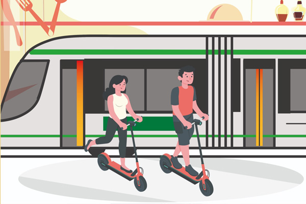 Metro de Sevilla y Voi regalan un mes de viajes gratis en metro y patinete con un concurso en las Redes Sociales del metropolitano.