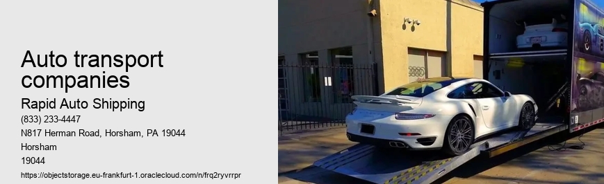 Auto transport companies