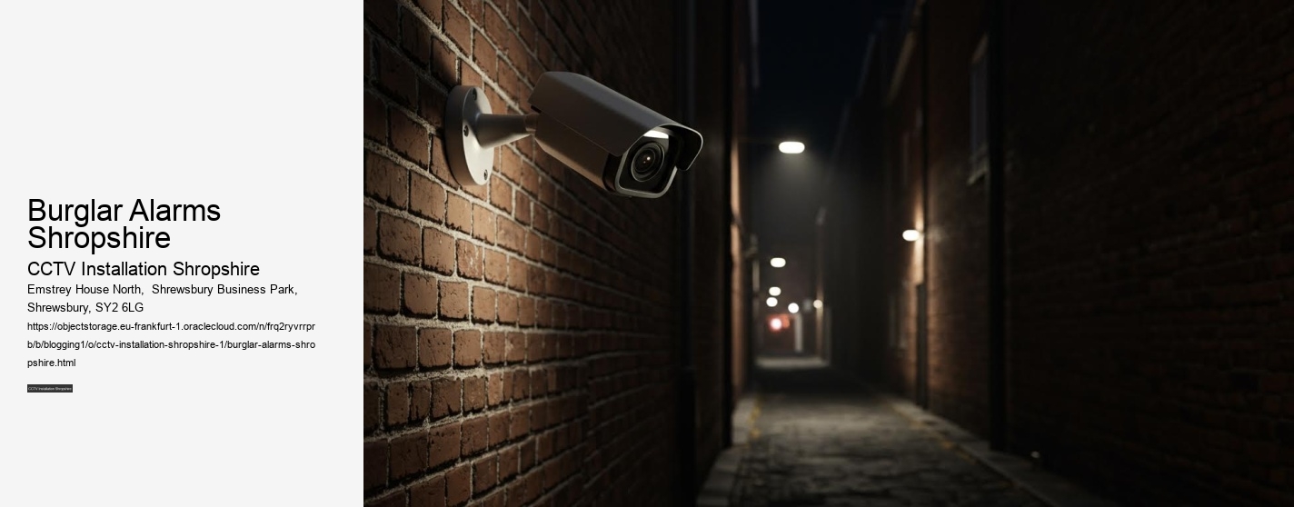 Burglar Alarms Shropshire