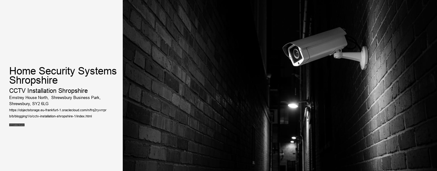 Home Security Systems Shropshire