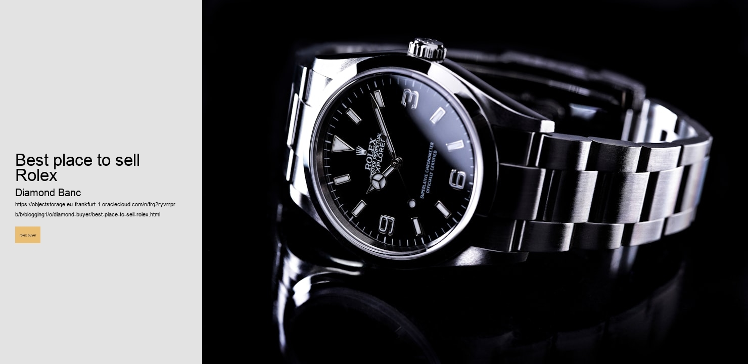 best place to sell Rolex