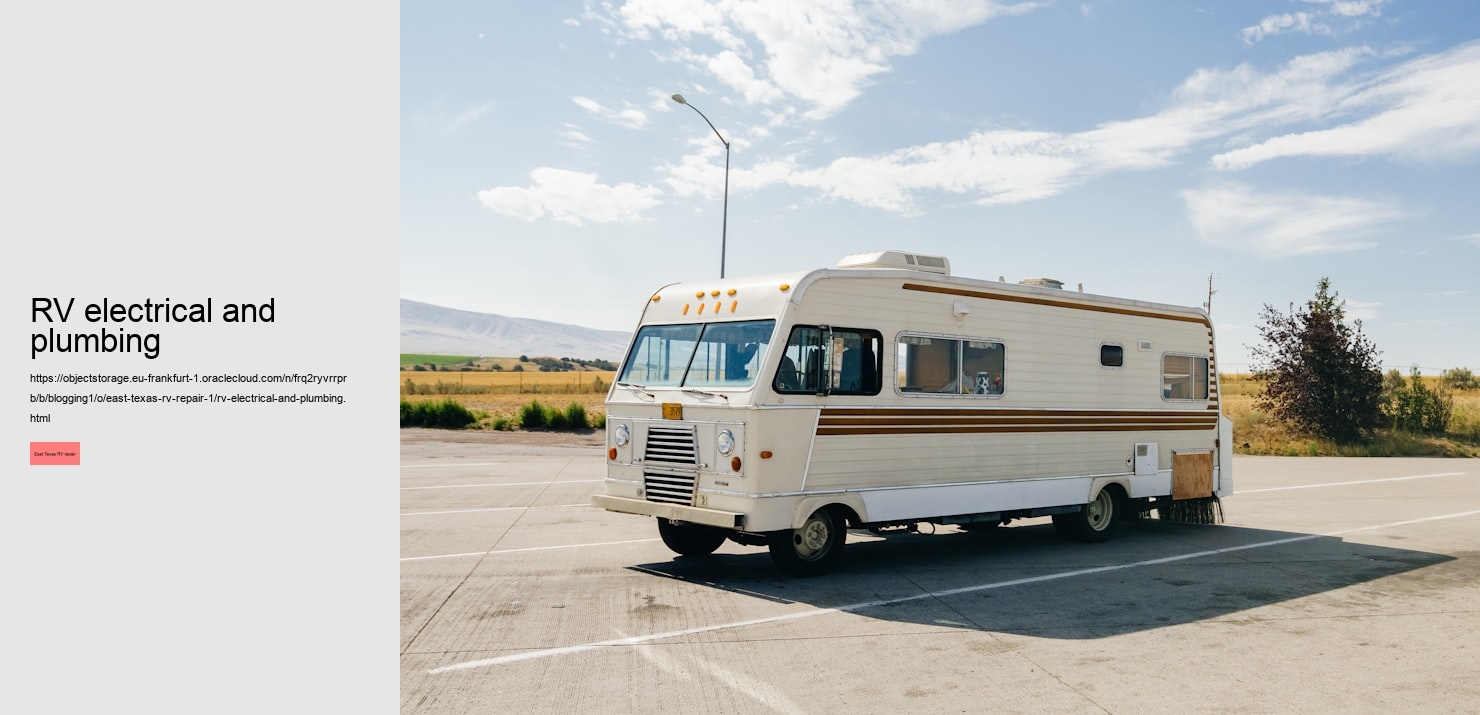RV electrical and plumbing