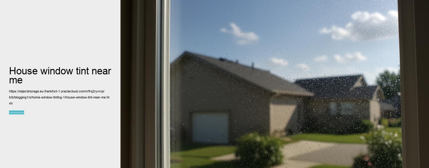 House window tint near me