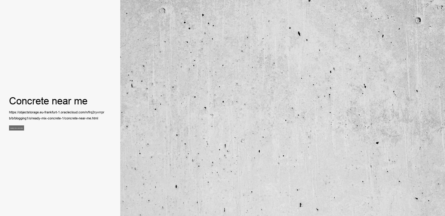 concrete near me