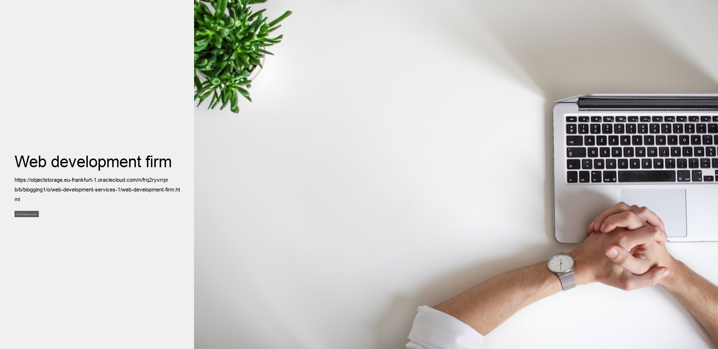 Web development firm