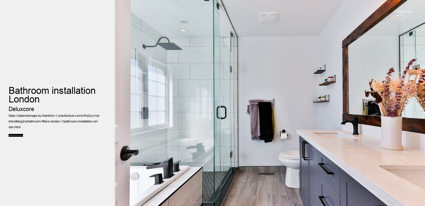 bathroom installation London