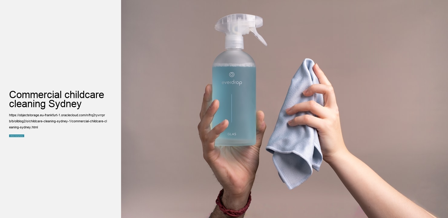 commercial childcare cleaning Sydney