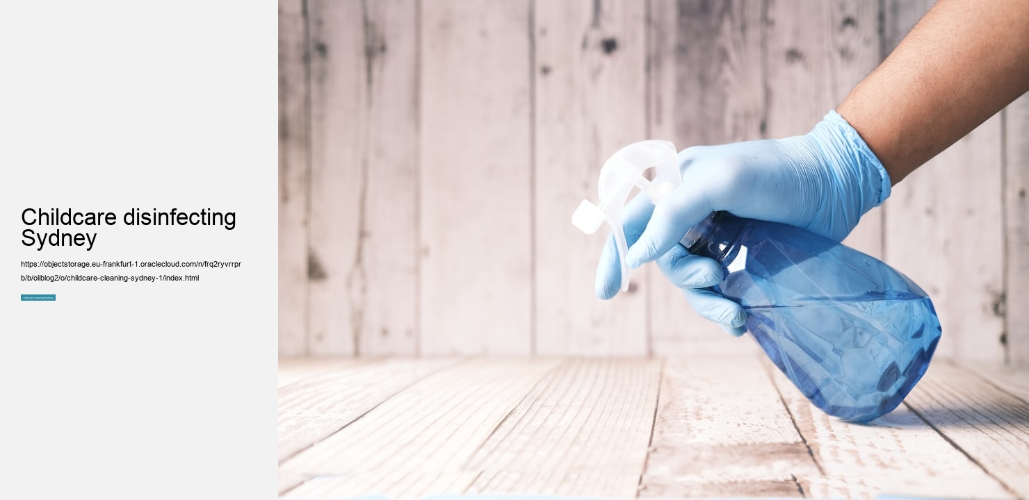 childcare disinfecting Sydney