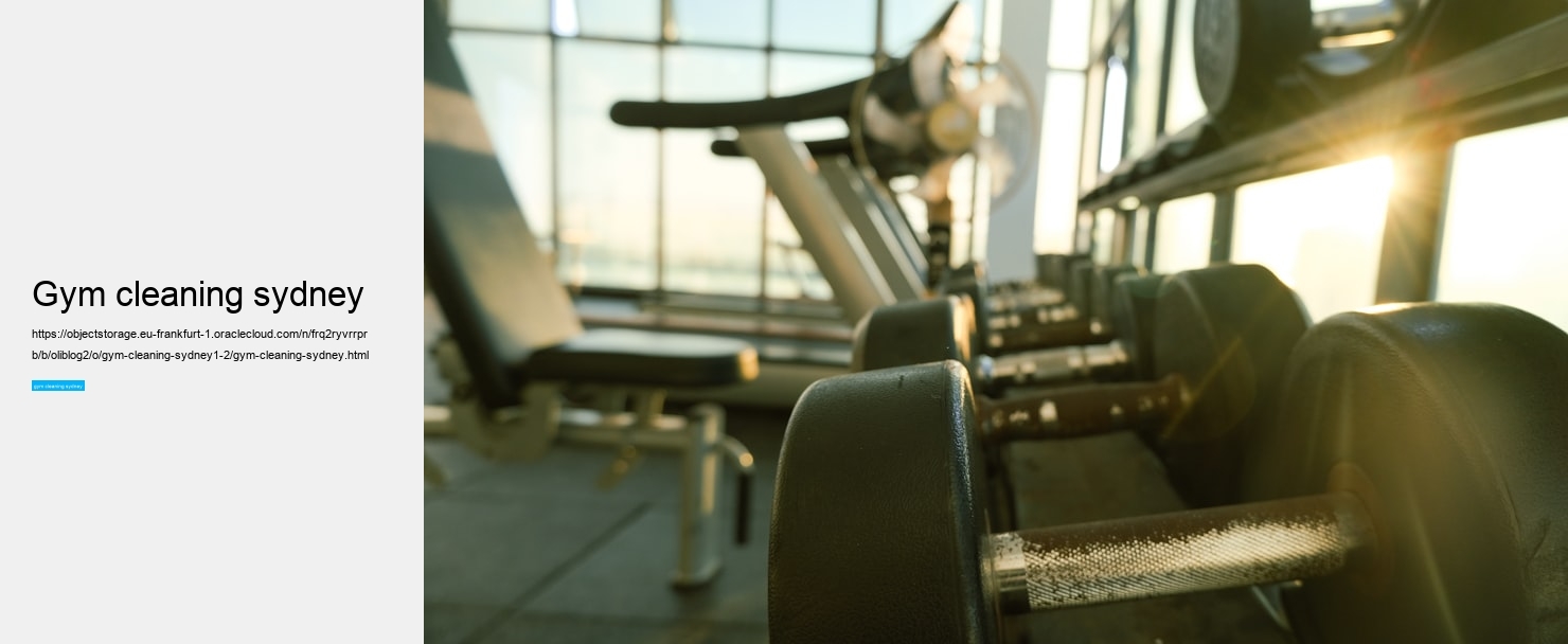 gym cleaning sydney