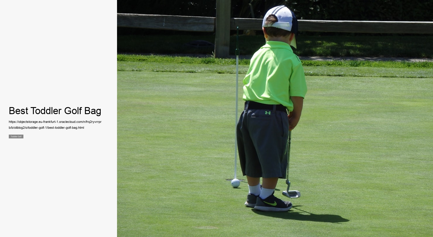Best Toddler Golf Bag