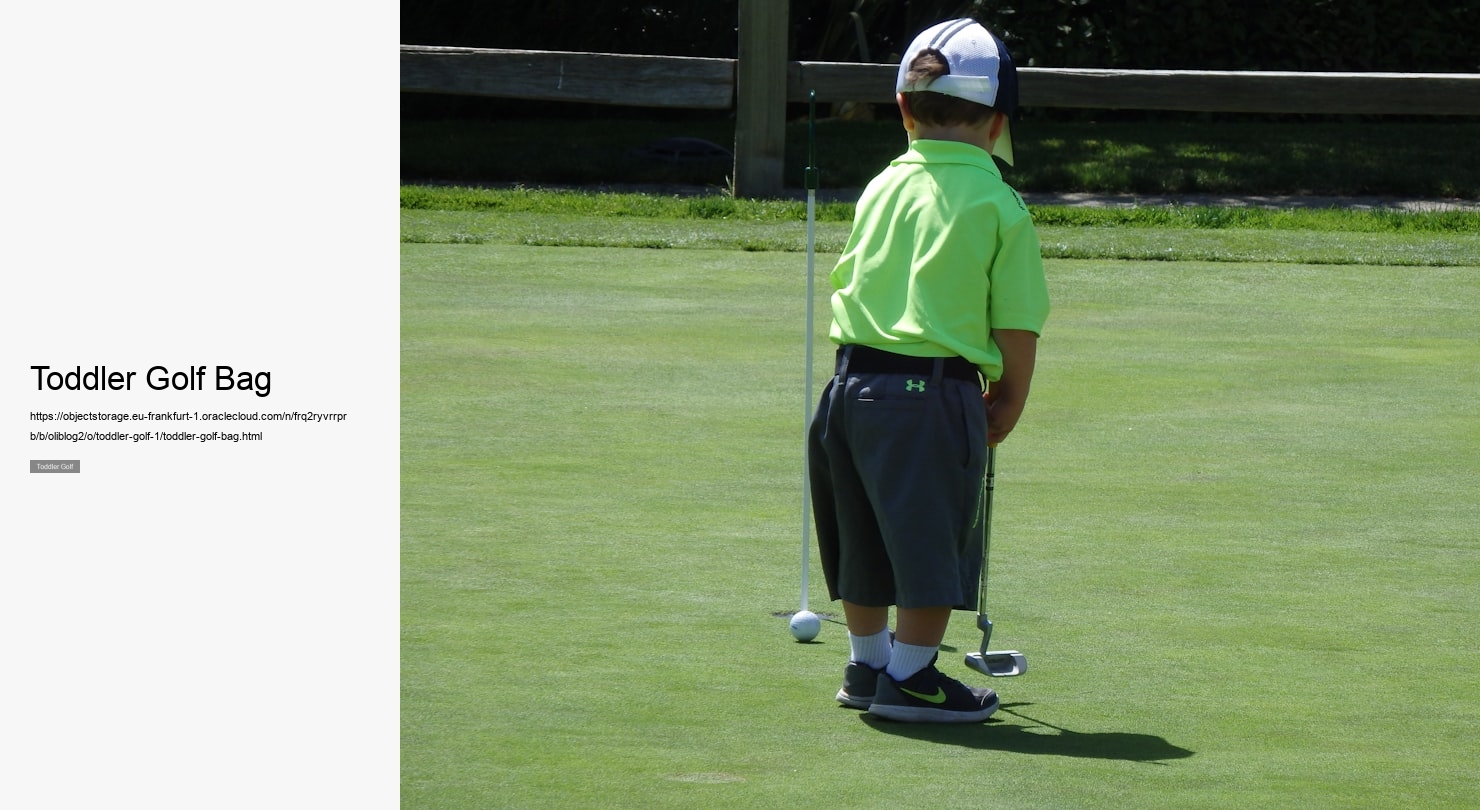 Toddler Golf Bag