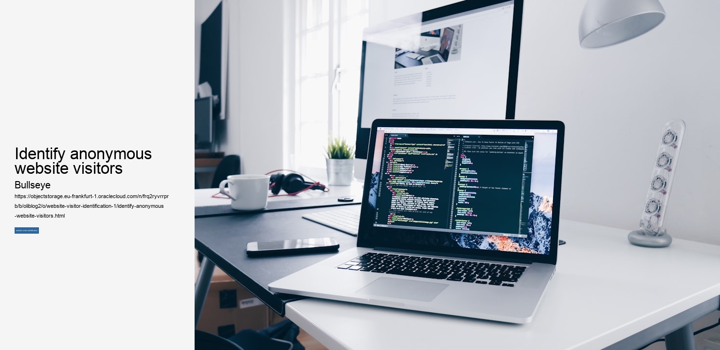 identify anonymous website visitors