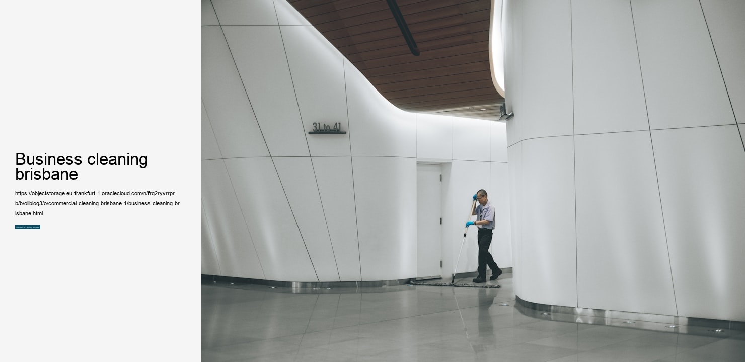 business cleaning brisbane