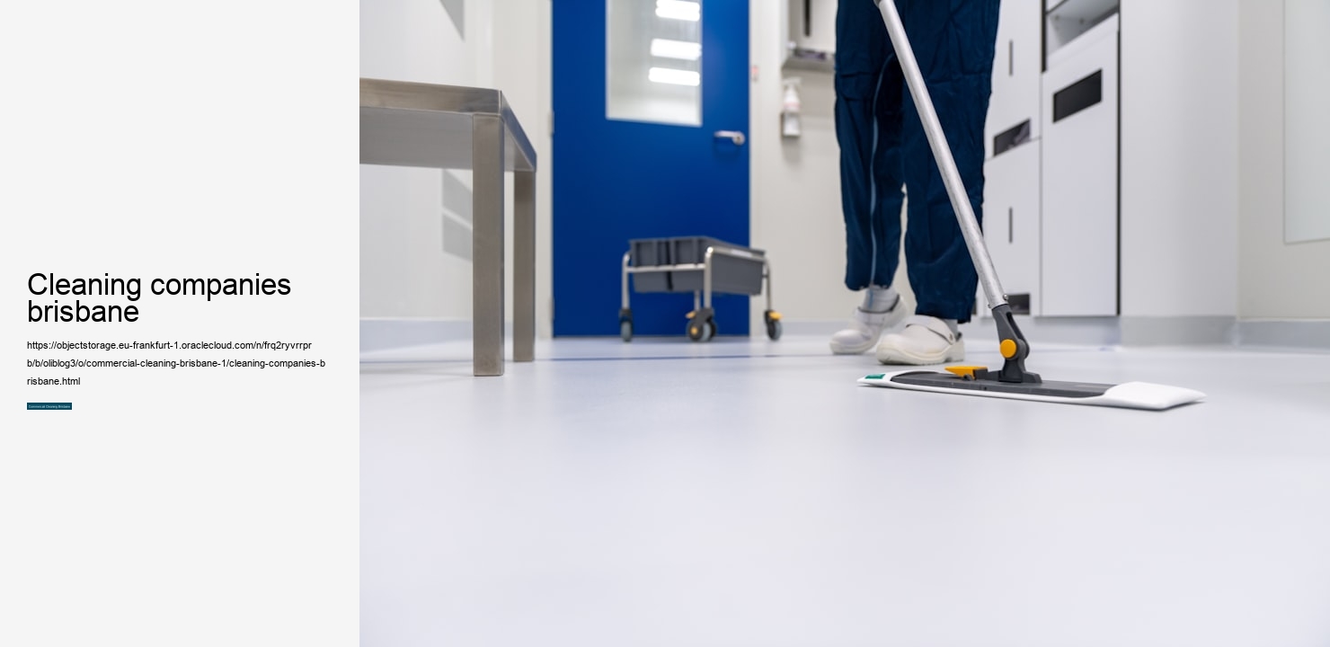 cleaning companies brisbane